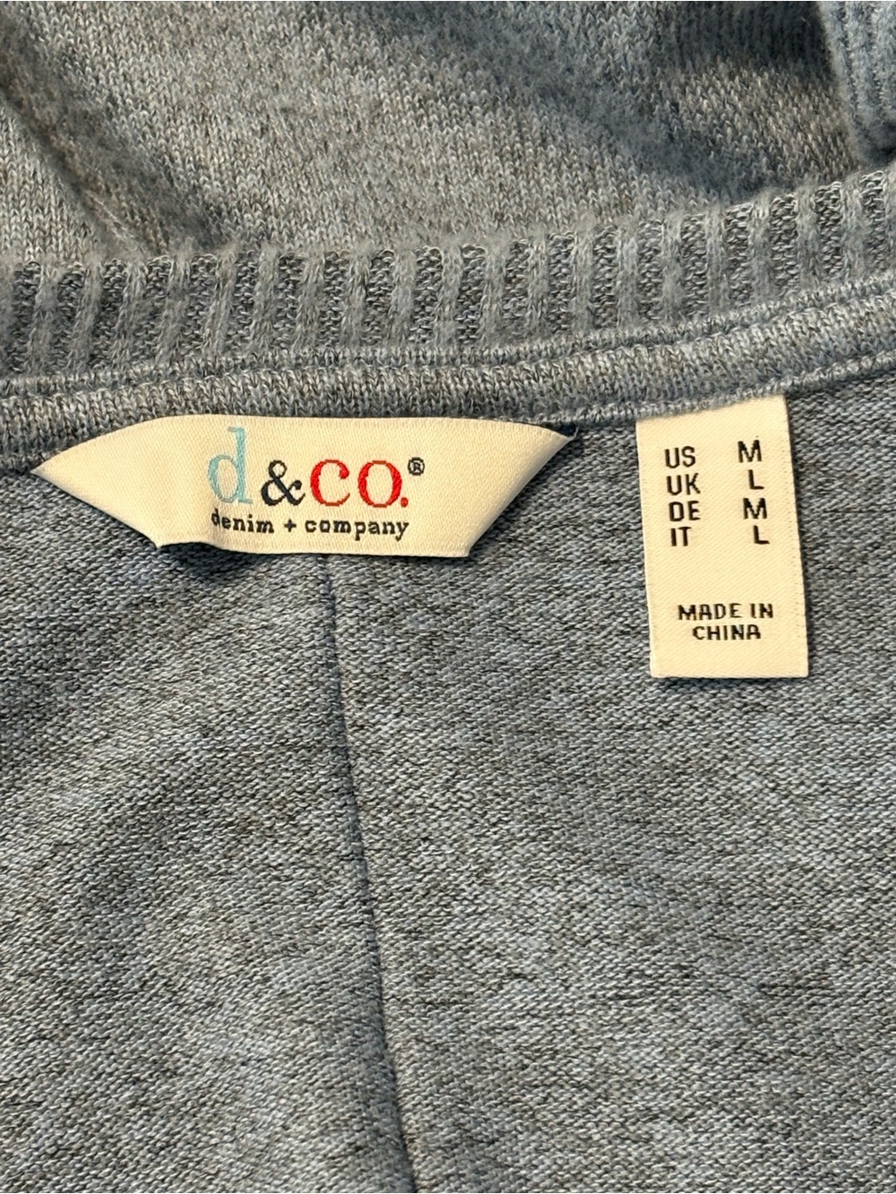 Denim & Co. (d&co) casual knit tunic sweater - Picture 4 of 5